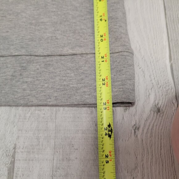 Ann Taylor Embellished Gray Sweatshirt With Gemstone Neckline Small NWT - Picture 10 of 11